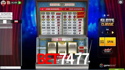 Descubra o Mundo do Cassino Online com BET7477
